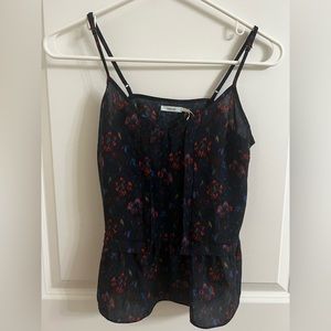 Urban Outfitters Floral Baby Doll Tank Top